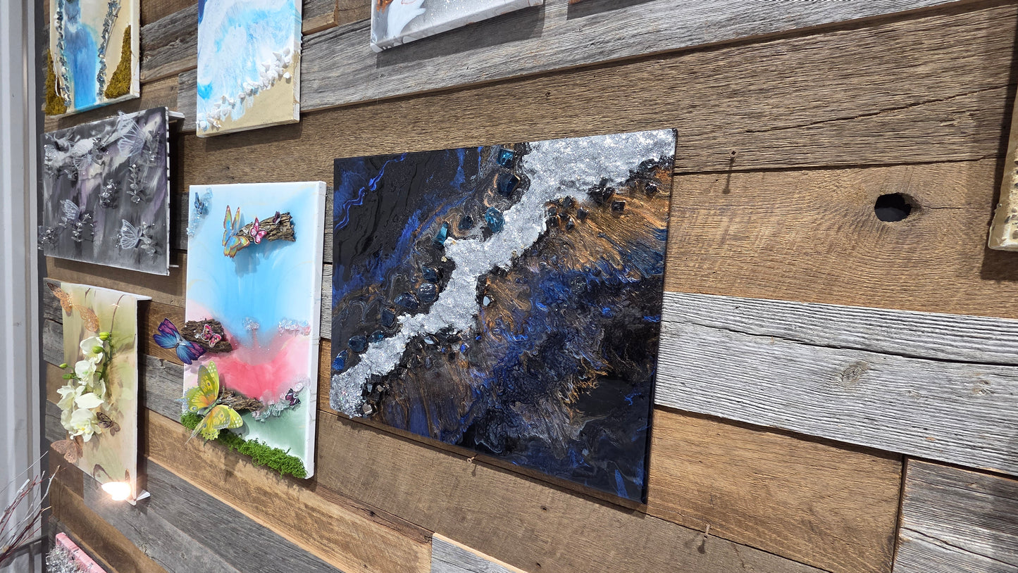 Epoxy plaster art /Wednesday April 29th 6:30 pm 6585 Malden road LaSalle unit#d