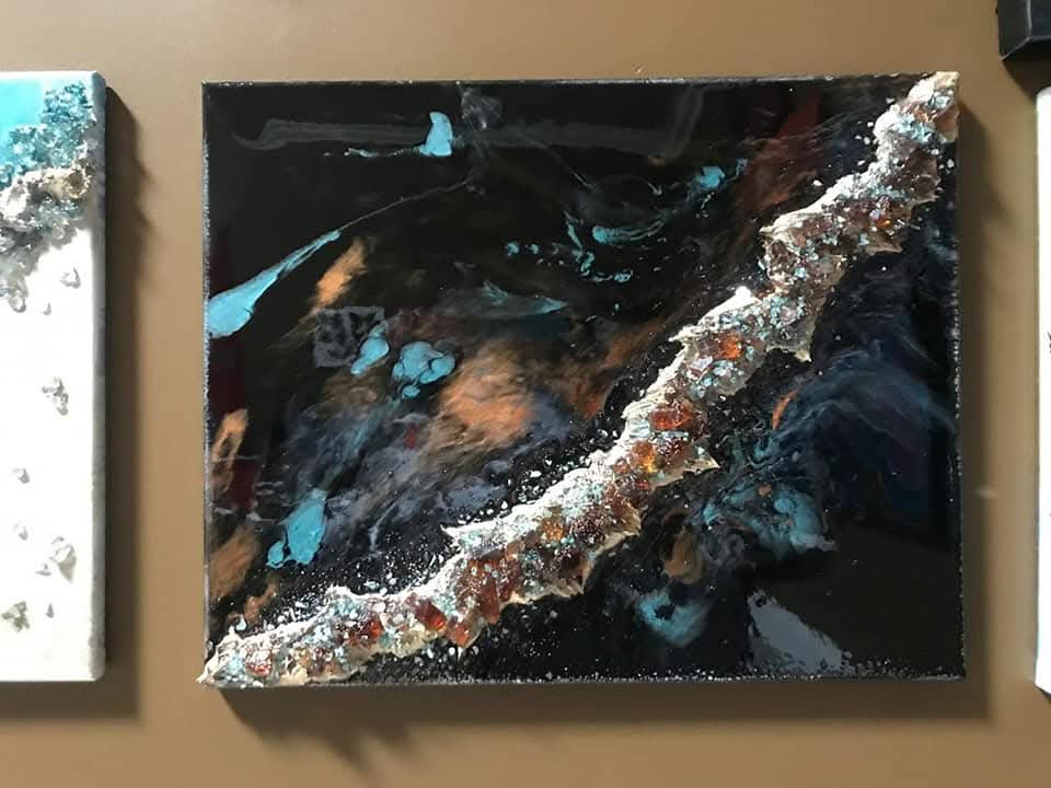 Epoxy plaster art /Wednesday April 29th 6:30 pm 6585 Malden road LaSalle unit#d