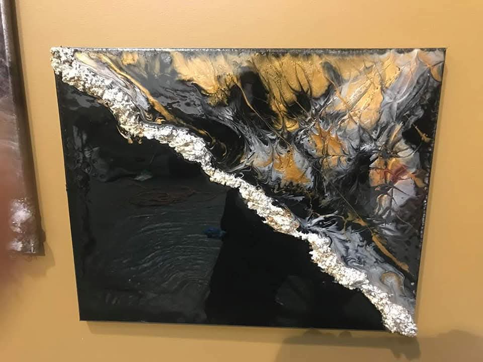 Epoxy plaster art /Wednesday April 29th 6:30 pm 6585 Malden road LaSalle unit#d
