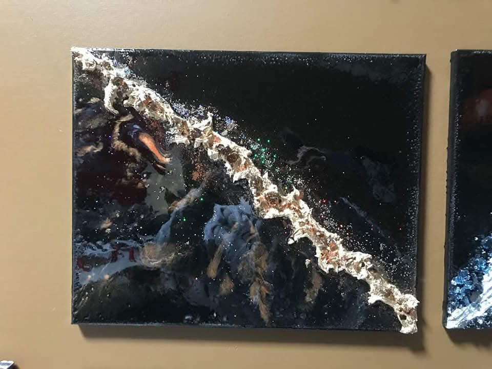 Epoxy plaster art /Wednesday April 29th 6:30 pm 6585 Malden road LaSalle unit#d