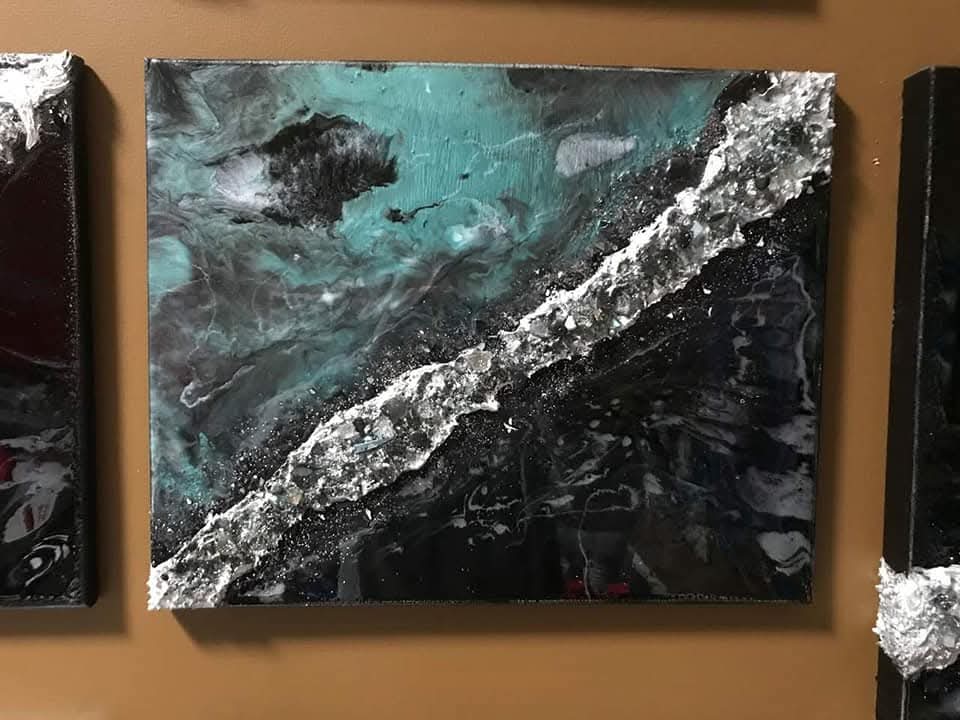 Epoxy plaster art /Wednesday April 29th 6:30 pm 6585 Malden road LaSalle unit#d