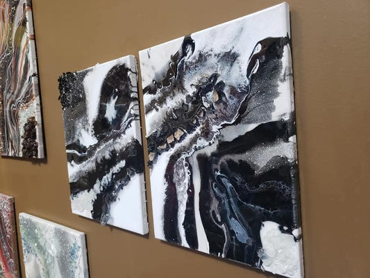 Spilt epoxy art / Friday April 10th 6:30pm